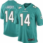 Nike Men & Women & Youth Dolphins #14 Jarvis Landry Green Team Color Game Jersey,baseball caps,new era cap wholesale,wholesale hats